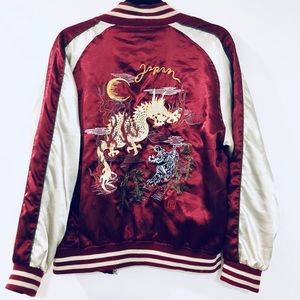 Silky japanese bomber embroidered sukajan 🐉